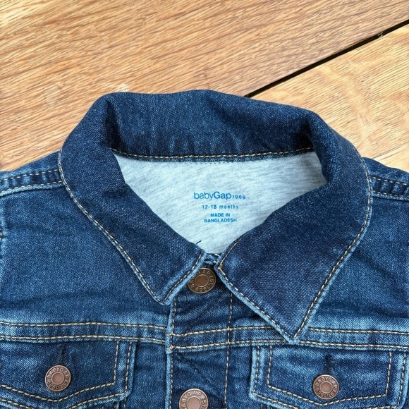 Baby Gap Lined Jean Jacket - Picture 2 of 6